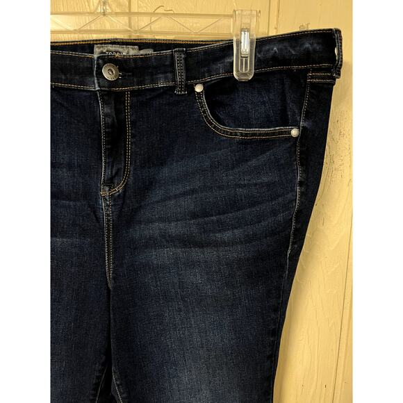 Torrid Jeans Womens 20W Short Luxe Slim Baby Boot Mid-Rise Bootcut 20WS 20WP - Picture 8 of 12